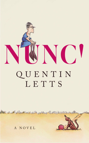 NUNC! book cover by Quentin Letts