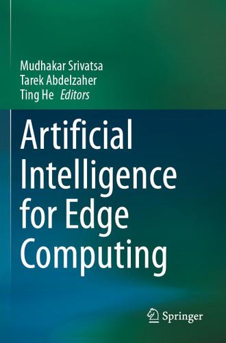 Artificial Intelligence for Edge Computing book cover by 