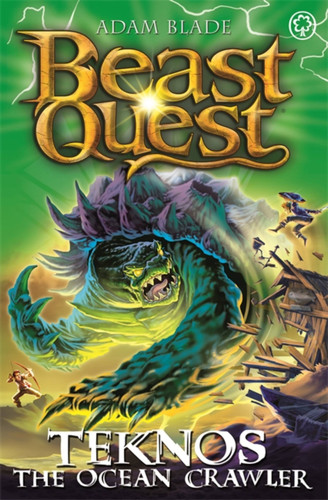 Beast Quest: Teknos the Ocean Crawler: Series 26 Book 1 (Beast Quest) book cover by Adam Blade