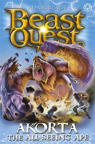 Beast Quest: Akorta the All-Seeing Ape: Series 25 Book 1 (Beast Quest) book cover by Adam Blade