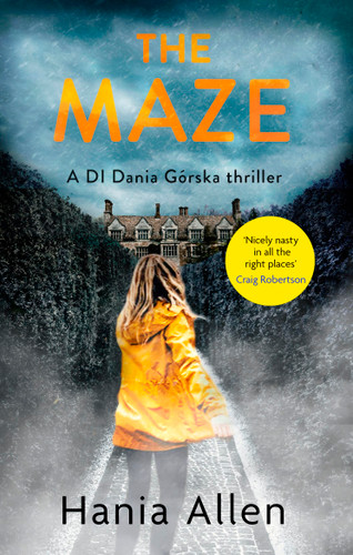 The Maze book cover by Hania Allen