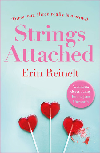 Strings Attached book cover by Erin Reinelt
