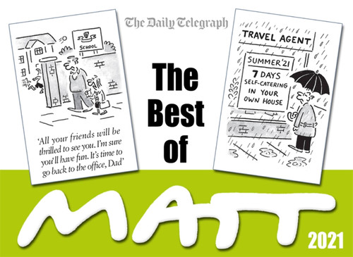 The Best of Matt 2021 book cover by Matt Pritchett