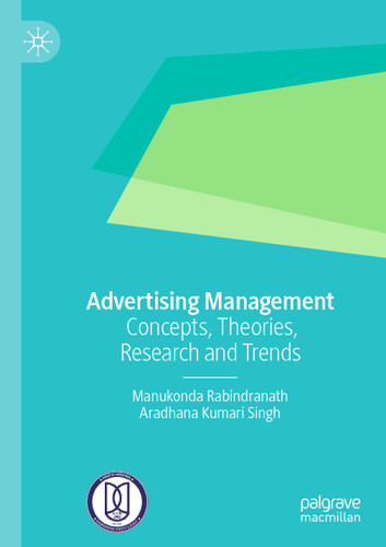 Advertising Management: Concepts, Theories, Research and Trends book cover by Manukonda Rabindranath, Aradhana Kumari Singh