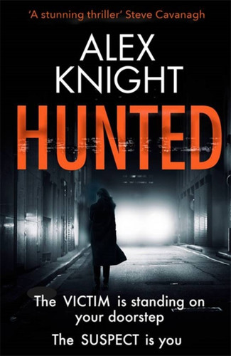 Hunted book cover by Alex Knight