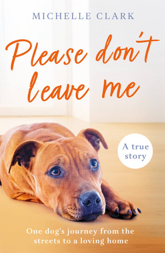 Please Don't Leave Me: The heartbreaking journey of one man and his dog book cover by Michelle Clark