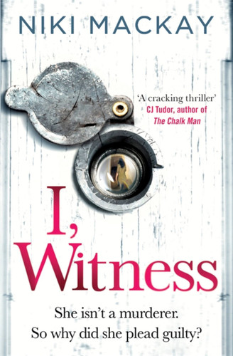 I, Witness book cover by Niki Mackay