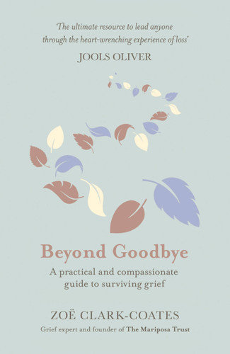 Beyond Goodbye: A practical and compassionate guide to surviving grief, with day-by-day resources to navigate a path through loss book cover by Zoë Clark-Coates