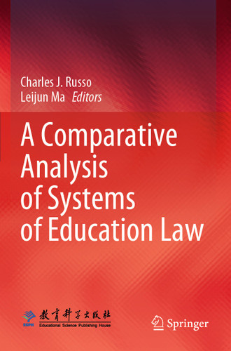 A Comparative Analysis of Systems of Education Law book cover by 