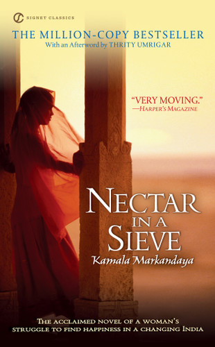 Nectar in a Sieve book cover by Kamala Markandaya