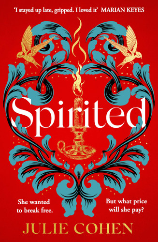 Spirited book cover by Julie Cohen