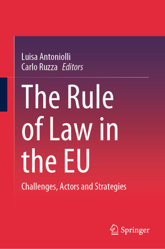 The Rule of Law in the EU: Challenges, Actors and Strategies book cover by 