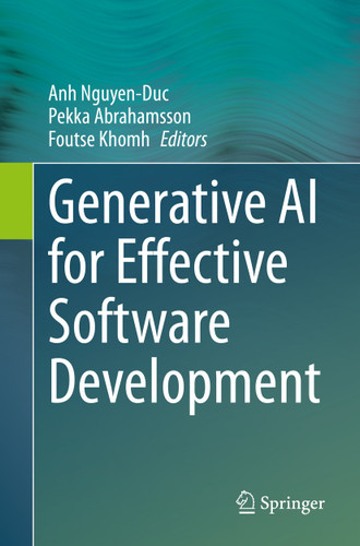 Generative AI for Effective Software Development book cover by 