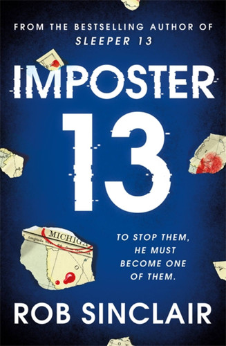 Imposter 13 (Sleeper 13) book cover by Rob Sinclair