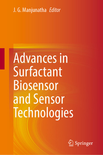 Advances in Surfactant Biosensor and Sensor Technologies book cover by 