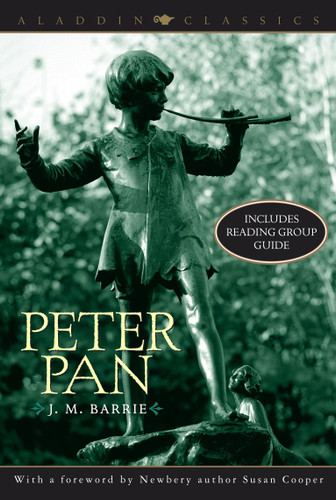 Peter Pan (Aladdin Classics) book cover by J.M. Barrie