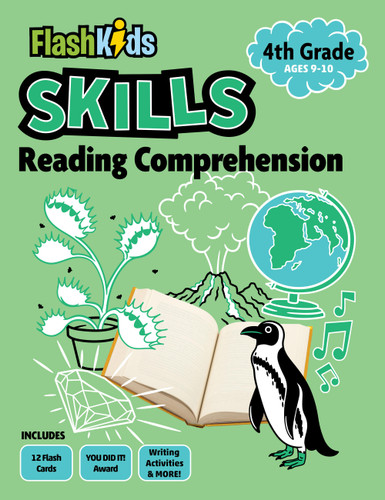 Reading Comprehension: Grade 4 (Flash Skills) book cover by 
