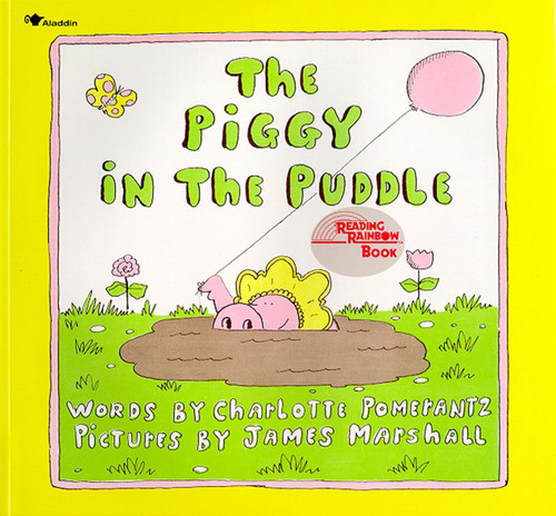 The Piggy in the Puddle book cover by Charlotte Pomerantz