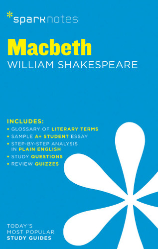 Macbeth SparkNotes Literature Guide (SparkNotes Literature Guide Series #43) book cover by SparkNotes, William Shakespeare