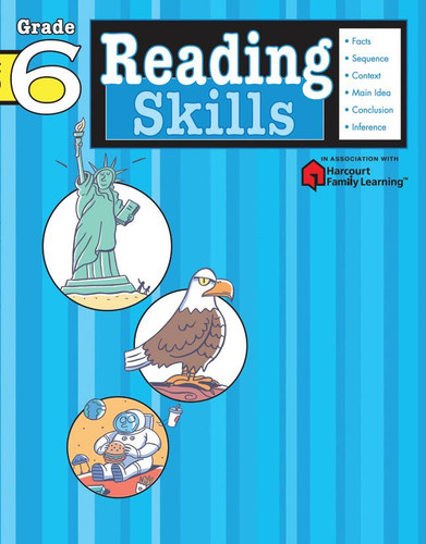 Reading Skills: Grade 6 (Flash Kids Harcourt Family Learning) (Flash Kids Harcourt Family Learning) book cover by 