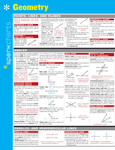 Geometry SparkCharts (SparkCharts #26) book cover by SparkNotes