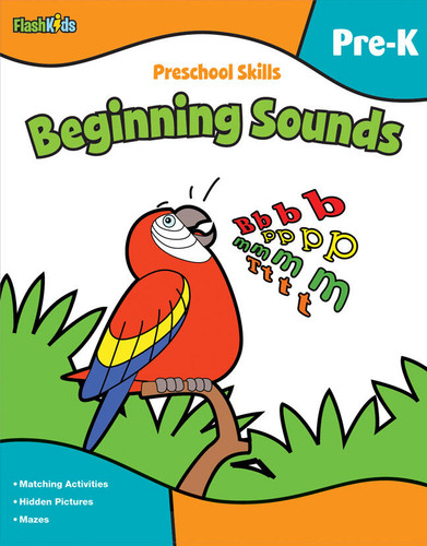 Preschool Skills: Beginning Sounds (Flash Kids Preschool Skills) (Flash Kids Preschool Skills) book cover by 