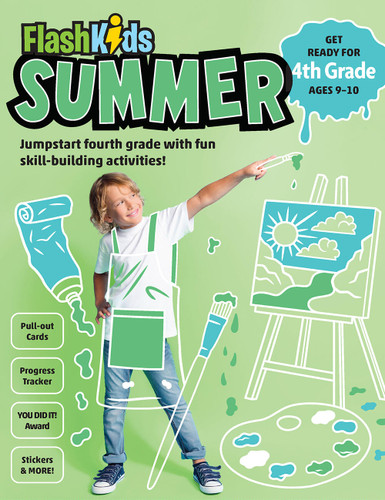 Flash Kids Summer: 4th Grade (Summer Study) book cover by Flash Kids Editors