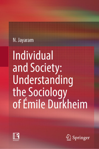 Individual and Society: Understanding the Sociology of Émile Durkheim book cover by N. Jayaram