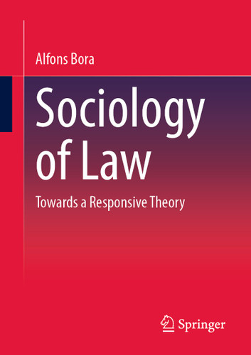 Sociology of law: Towards a responsive theory book cover by Alfons Bora