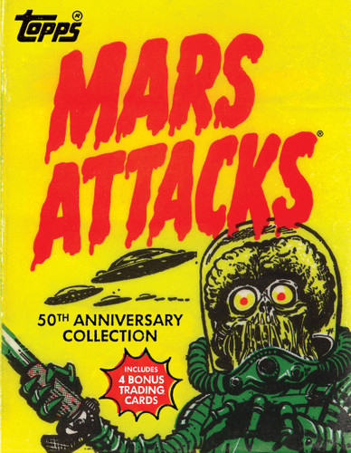 Mars Attacks book cover by The Topps Company