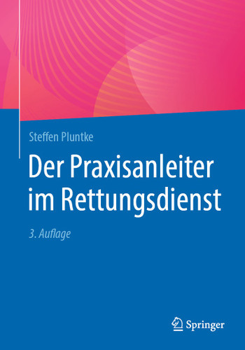 Der Praxisanleiter im Rettungsdienst book cover by Steffen Pluntke