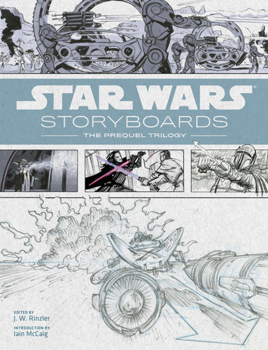 Star Wars Storyboards: The Prequel Trilogy book cover by 