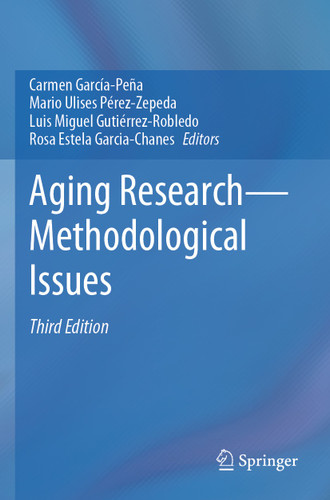 Aging Research—Methodological Issues book cover by 