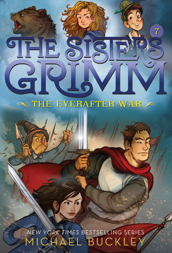The Everafter War (The Sisters Grimm #7): 10th Anniversary Edition (Sisters Grimm, The) book cover by Michael Buckley