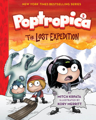 The Lost Expedition (Poptropica Book 2): The Lost Expedition (Poptropica) book cover by Mitch Krpata
