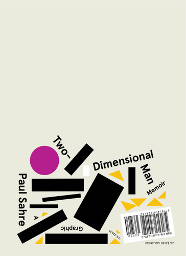 Two-Dimensional Man book cover by Paul Sahre, Inc.