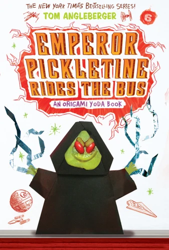 Emperor Pickletine Rides the Bus (Origami Yoda #6) (Origami Yoda) book cover by Tom Angleberger