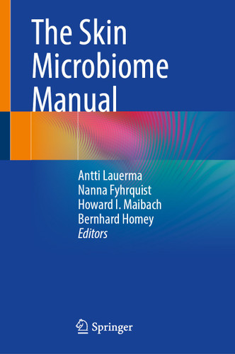The Skin Microbiome Manual book cover by 