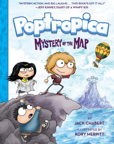 Mystery of the Map: A Graphic Novel Adventure (Poptropica) book cover by Jack Chabert
