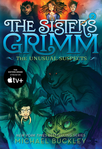 The Unusual Suspects (The Sisters Grimm #2): 10th Anniversary Edition (Sisters Grimm, The) book cover by Michael Buckley