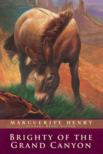 Brighty of the Grand Canyon book cover by Marguerite Henry