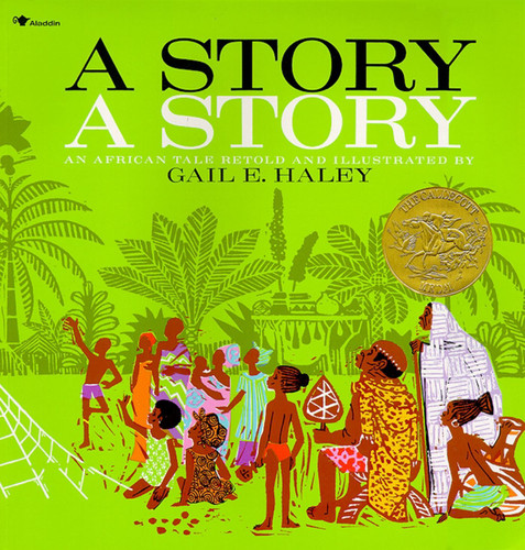 A Story, a Story book cover by Gail E. Haley