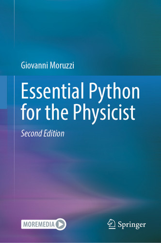Essential Python for the Physicist book cover by Giovanni Moruzzi