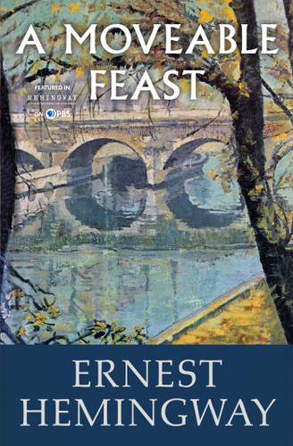 A Moveable Feast book cover by Ernest Hemingway