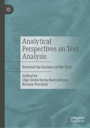 Analytical Perspectives on Text Analysis: Beyond the Surface of the Text book cover by 