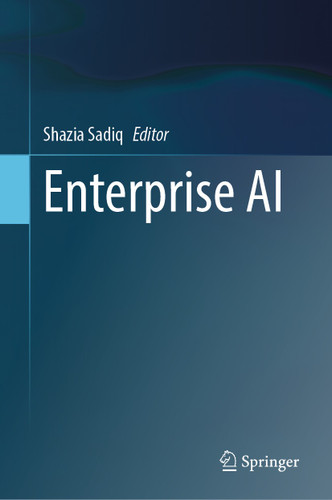 Enterprise AI book cover by 