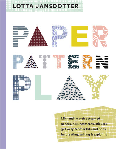 Lotta Jansdotter Paper, Pattern, Play book cover by Lotta Jansdotter