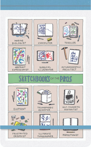 The Shape of Ideas Sketchbook book cover by Grant Snider