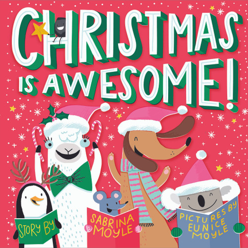 Christmas Is Awesome! (A Hello!Lucky Book) (A Hello!Lucky Book) book cover by Sabrina Moyle, Hello!Lucky