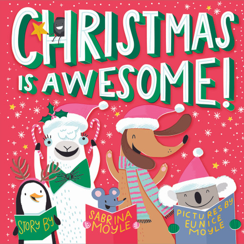 Christmas Is Awesome! (A Hello!Lucky Book) (A Hello!Lucky Book) book cover by Sabrina Moyle, Hello!Lucky